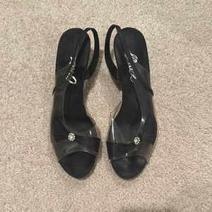 Onex Black Heels Elegant Design